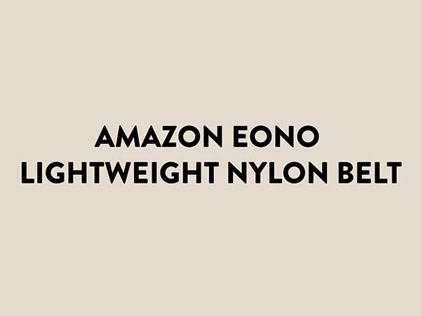 Amazon Eono Lightweight Nylon Belt - Amazon Eono Lightweight Nylon Belt Px