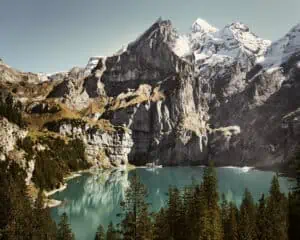 The Story Behind The Image: Oeschinensee, Switzerland - Fm F Rgb