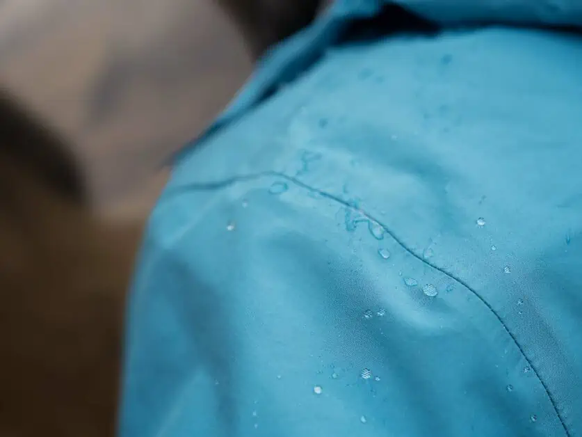 Rain jackets waterproofing