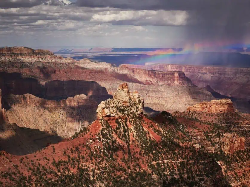 The North Rim of the Grand Canyon near Page, Arizona