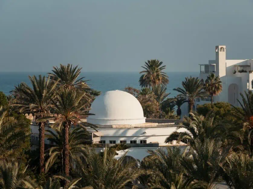 Mediterranean architecture in Tunisia