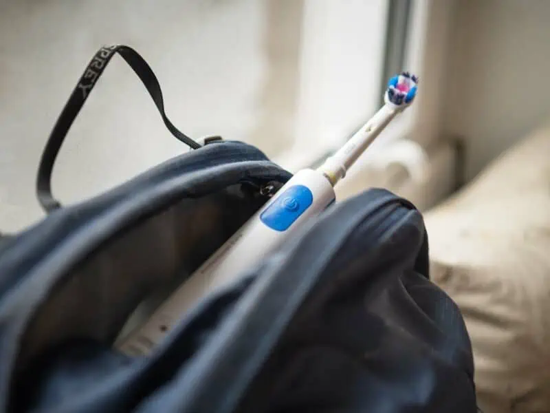 can you take an electric toothbrush on a plane
